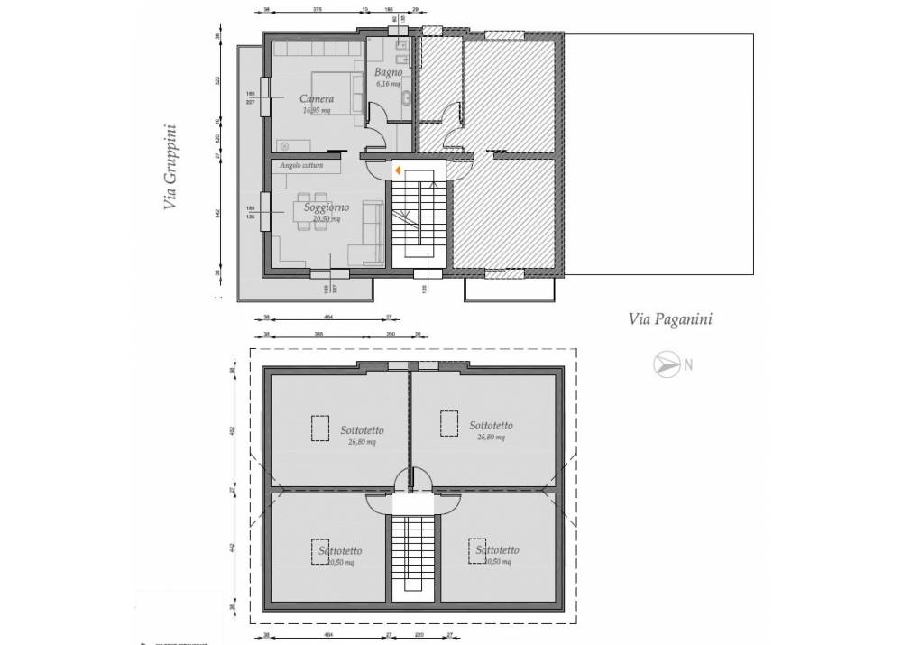 Vendita Appartamento a Sorbolo Mezzani bilocale  di 58 mq